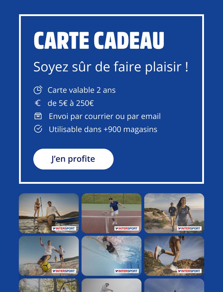 Carte cadeau Intersport